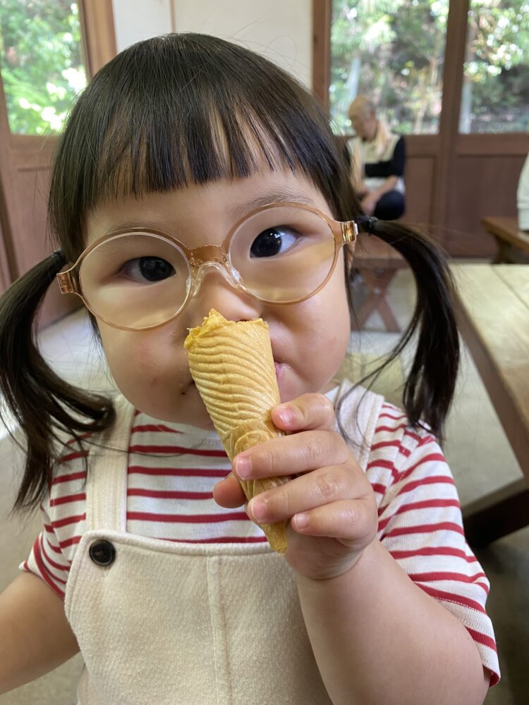 2歳からの「メガネかけるー！」